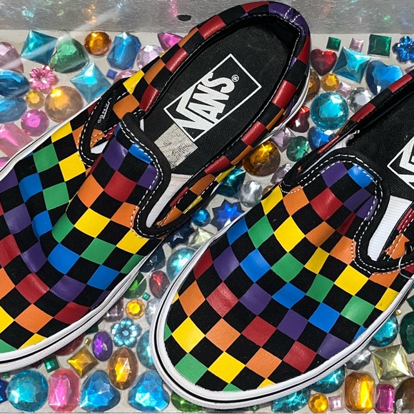 Rainbow Vans Sneakers - Picture 9 of 9